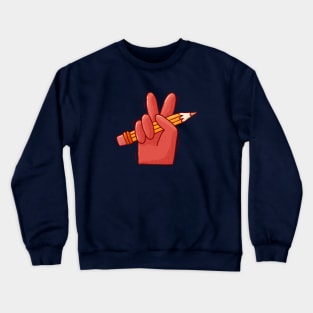 Peace & Sketch Crewneck Sweatshirt